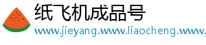 纸飞机成品号